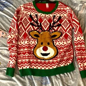 Women’s L/XL Ugly Christmas sweater